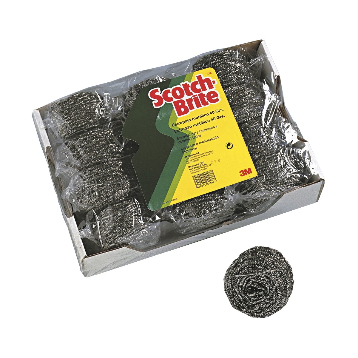 3M Scotch Brite™ Pagliette Inox 40 gr.